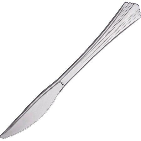 WNA-REFLECTIONS Plastic Knife, Heavy Weight, 600/CT, Silver PK WNA630155